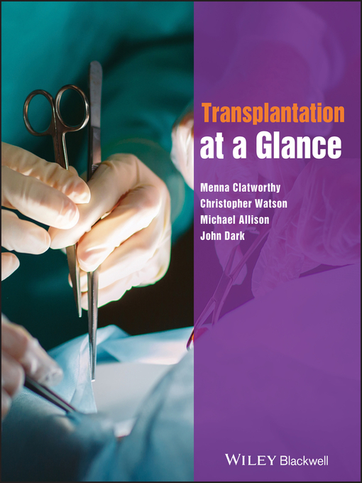 Title details for Transplantation at a Glance by Menna Clatworthy - Available